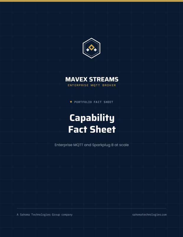 Mavex Streams Fact Sheet cover